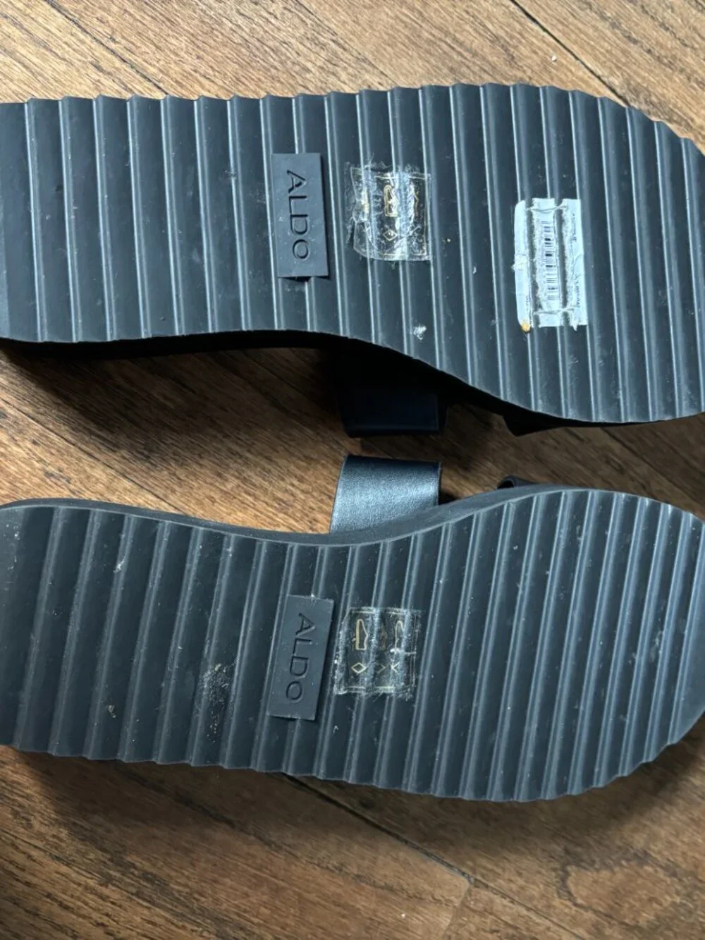 Aldo black leather